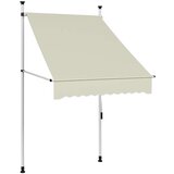 Maison Chic Ročno zložljiva tenda - Senčniki 100 cm krem, (22041660) | Shoptok.si
