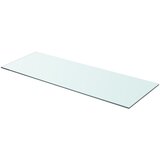 vidaXL Polica Prosojno Steklo 80x30 cm Cene