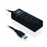 iBox IUH3FB interface hub 5000 Mbit/s Black Cijene