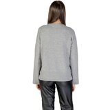 Only Puloverji ONLRENE LIFE LS BUTTON O-NECK CC KNT 15350612 Siva | Shoptok.si