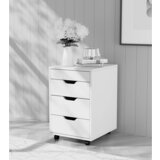 CARRYHOME PREDALNIK NA KOLESCIH bela | Shoptok.si