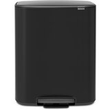 Brabantia Mat crna željezna kanta za smeće s pedalom 60 l Bo – | shoptok.hr