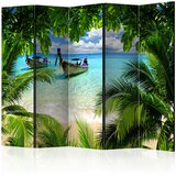 Artgeist PARAVAN 225/172/3 cm zelena, svetlo modra Slike