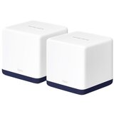 Mercusys Halo H50G (2-Pack) AC1900 Whole Home Mesh Wi-Fi System, 600 Mbps at 2.4 GHz + 1300 Mbps at 5 GHz, 3× Internal Antennas, | Eponuda.ba
