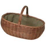 Lienbacher Pletena košara (Prikladno za: Skladištenje drva, D x Š x V: 65 x 40 x 40 cm, Smeđe boje) | shoptok.hr