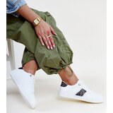 Gemre Black and white sneakers with decorative Grada strap | shoptok.hr