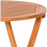 Gardenson Vrtna Zložljiva Miza Rebel, 80x75x80cm, Masivno | Shoptok.si