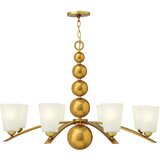 Elstead Lighting Elstead Zelda Lestenec z 8 lučmi in več kraki, starinska medeninasta obdelava, E27, (22099611) | Shoptok.si