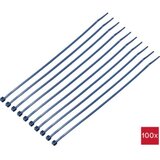 TRU COMPONENTS TC-12533348 vezice 203 mm 2.5 mm plava boja metal detektabilna 100 St. | Eponuda.ba