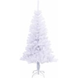 Umjetno božićno drvce s stalakom Bijelo 120 cm PVC i čelik | shoptok.hr