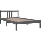  Za krevet od masivnog drva sivi 100 x 200 cm | shoptok.hr