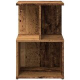 vidaXL Noćni ormarić staro drvo 35x35x55 cm konstruirano drvo | shoptok.hr