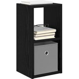 Nočna omarica s predalom Črna Orehovina 25,5 x 22 x 49,5 cm, (5000233553) | Shoptok.si