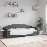  Dnevni krevet tamnosivi 80 x 200 cm od tkanine | shoptok.hr