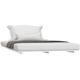  Okvir za krevet bijela 140x190 cm od masivnog drva | shoptok.hr
