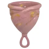 menstrualna čaša od prirodne gume loop cup, vel. 3 golden rosewood