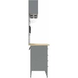  Set radnih ormarića s ladicama s pohranom 10 kom. Crvena | shoptok.hr