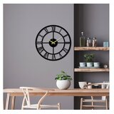 WALLXPERT Zidni sat Pari, 49x49 cm, Crni | Eponuda.ba