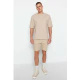 Trendyol T-Shirt - Beige - Relaxed fit