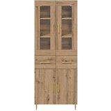  Kuhinjski ormarić Zidne 2 pcs Umjetnički hrast 69 5 x 34 x 180 cm | shoptok.hr
