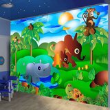  Tapeta - Animal family 350x245 Cijene