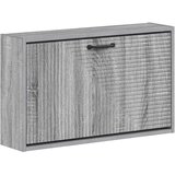  Ormar za cipele na zidu HAARLEM 71 x 17 x 43 cm Siva Sonoma - Siva Sonoma | shoptok.hr