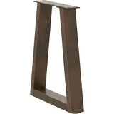  Noge za blagovaonski stol V-oblika 2 kom Prirodni čelik | shoptok.hr