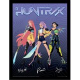 KPop Demon Hunters Uokvirena slika - Huntrix Signature, 30 x 40 cm | shoptok.hr