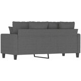  Dvosjed od tkanine tamnosivi 140 cm Siva | Shoptok.si