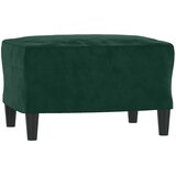  3-dijelni set sofa s jastucima tamnozeleni baršunasti | shoptok.hr