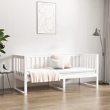  Dnevni krevet bez madraca bijeli 80 x 200 cm masivna borovina | shoptok.hr