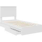  Krevet s od storage Bijelo 90 x 200 cm Konstruirano drvo | shoptok.hr