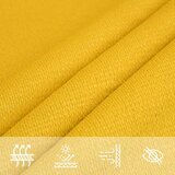 vidaXL Jedro za zaštitu od sunca 160 g/m² pravokutno žuto 4 x 7 m HDPE | shoptok.hr