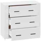 Komoda bijela 80 x 33 x 70 cm od konstruiranog drva | Eponuda.ba