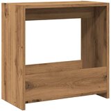 vidaXL Stranska mizica artisan hrast 50x26x50 cm inženirski les | Shoptok.si