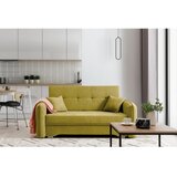 ELTAP Žuta sklopiva/s prostorom za odlaganje sofa od šenila 155 cm Laine – | shoptok.hr