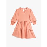 Koton Dress Long Sleeves Ruffled Cuffs Elasticated | Shoptok.si
