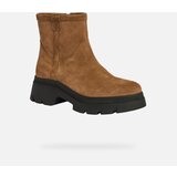 Geox Light Brown Pluette Women's Ankle Boots - Ladies | Shoptok.si