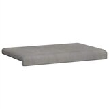  Jastučić za klupu Baršun Svjetlosiva Dubina 35 cm | shoptok.hr