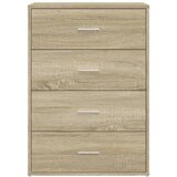  Komoda 2 kom boja hrasta sonome 60x31x84 cm konstruiranog drva Smeđa | Shoptok.si