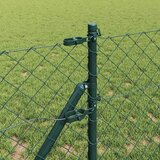  Stup za ogradu Zelena 10 x 0,4 m (mreža 60 x 60 mm) Čelik i PVC | shoptok.hr