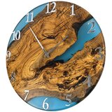  Drveni sat, krug 50 cm | shoptok.hr