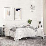 Okvir za krevet boja hrasta 150x200cm konstruirano drvo i metal | shoptok.hr