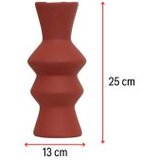 WALLXPERT keramička vaza zigas tile red | ePonuda.com