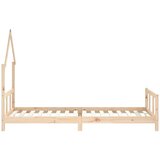  Otroški posteljni okvir 90x200 cm trdna borovina, (20916904) | Shoptok.si