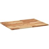 Stolna ploča 80 x 60 x 2 cm pravokutna od masivnog drva bagrema | shoptok.hr