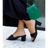 Gemre Black slippers with fur insulated Valle | Shoptok.si