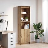  Visoka komoda hrasta artisana 50x35x180 cm konstruirano drvo | shoptok.hr