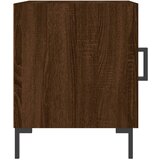  Noćni ormarići 2 kom boja smeđeg hrasta 40 x 40 x 50 cm drveni | Eponuda.com