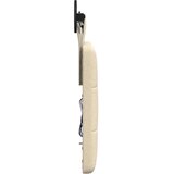  Viseće uzglavlje kreveta S LED svjetlom Krem Tkanina | shoptok.hr